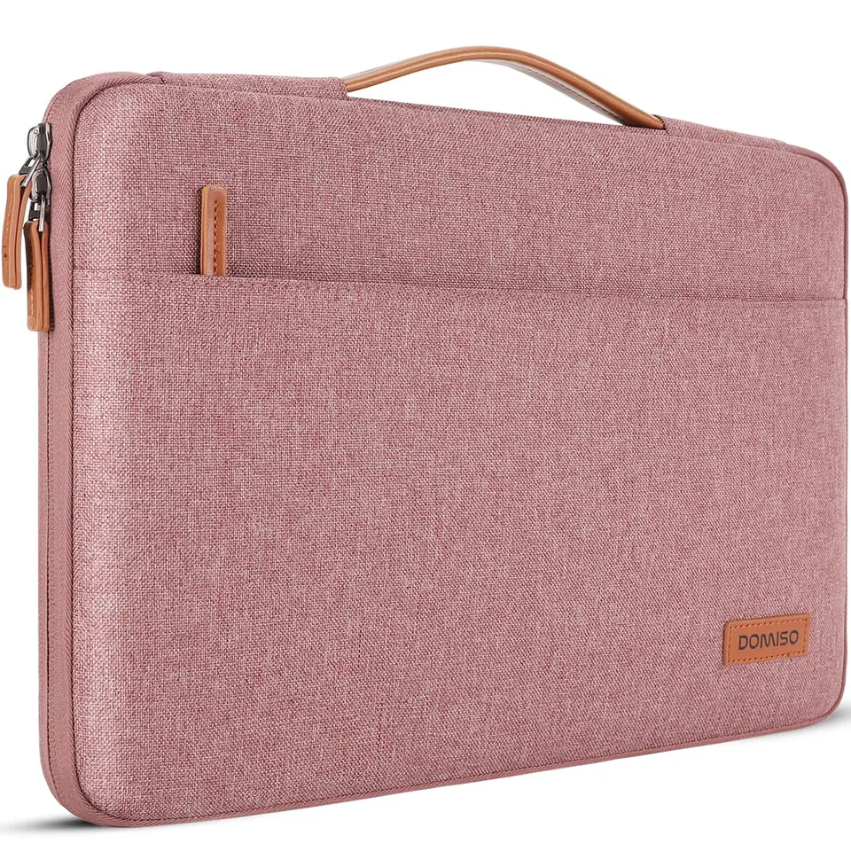 DOMISO housse ordinateur portable 15-15,6 pouces rouge imperméable