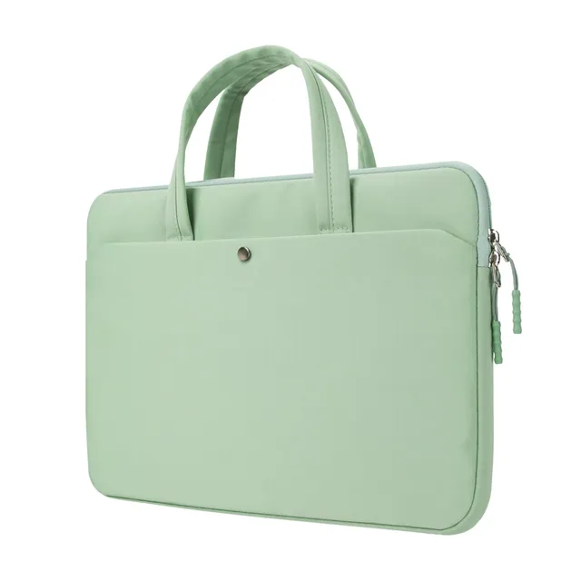 Jooeer housse 13" MacBook pochette verte à poignée