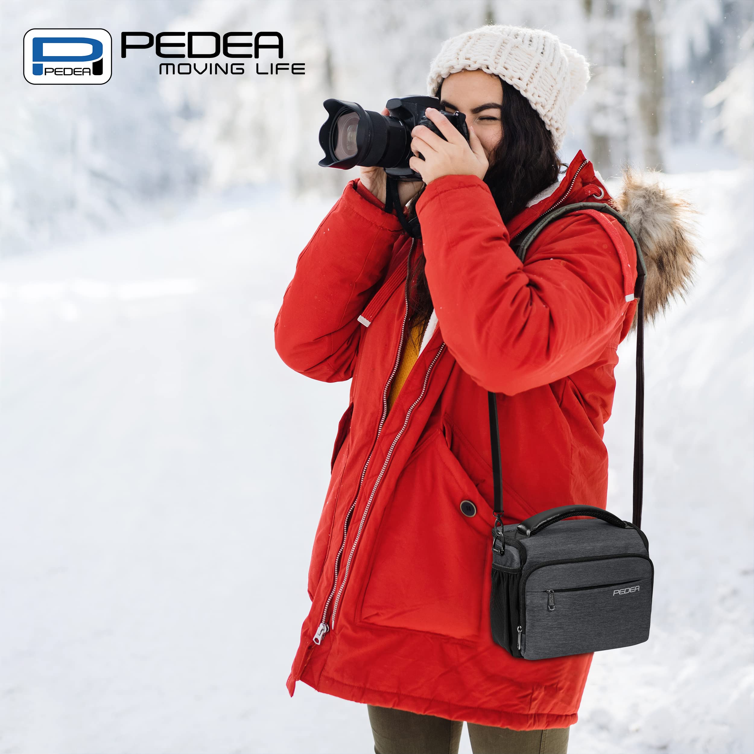 Pedea Noble sac à dos photo argent anti-vol