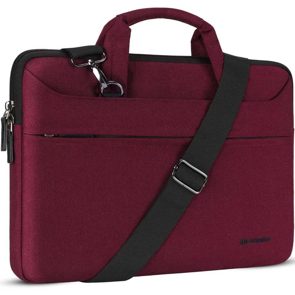 Domiso housse ordinateur 17 pouces fuchsia USB