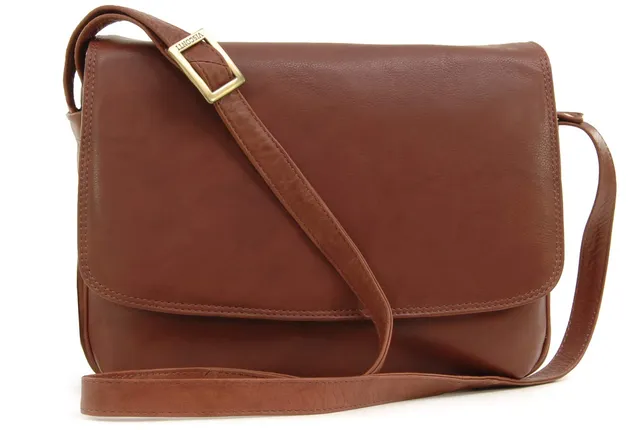 Visconti 03190 Claudia sac bandoulière femme cuir marron