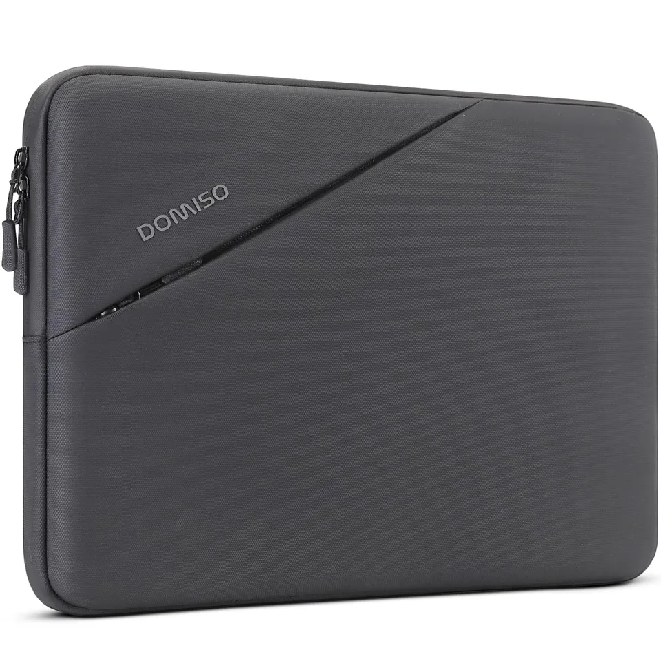 DOMISO housse 14 pouces ordinateur portable noir étanche