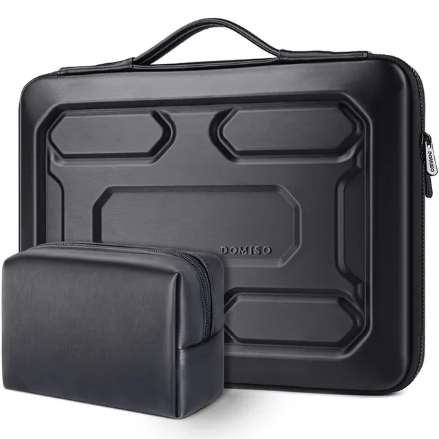 Domiso 14" housse PC EVA noir poignée antichoc