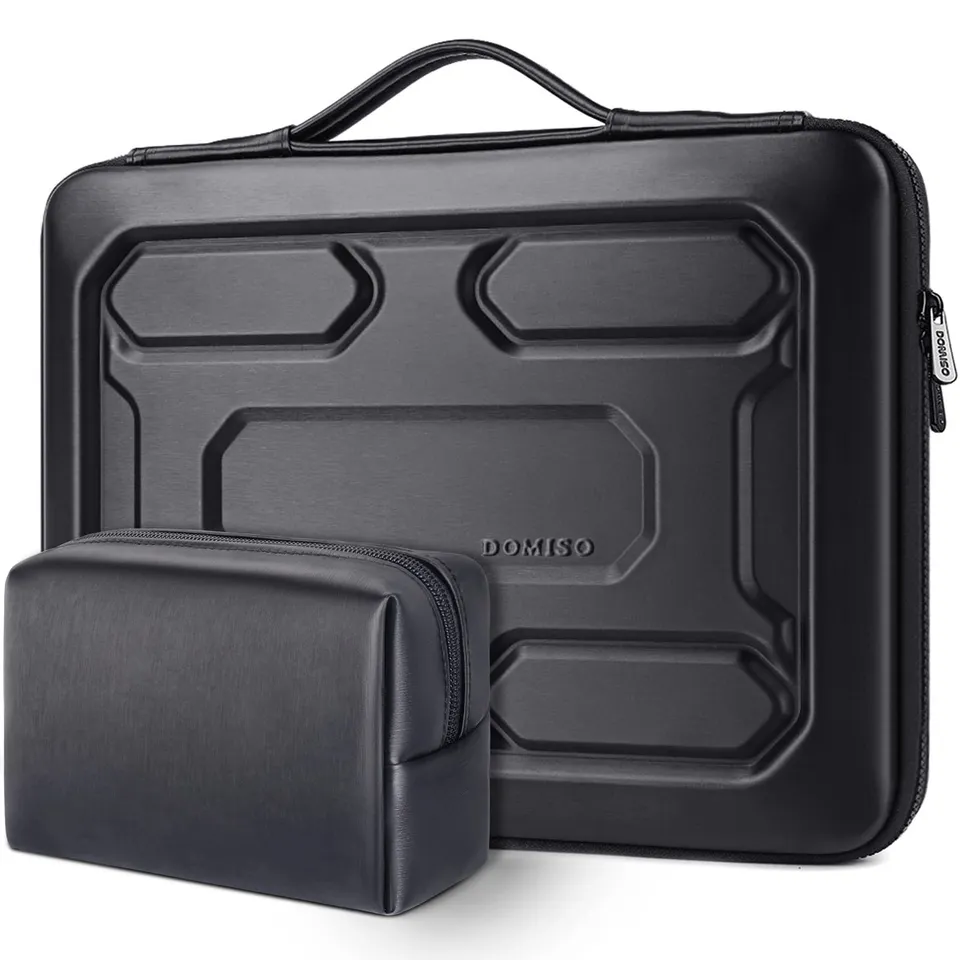 Domiso 14" housse PC EVA noir poignée antichoc