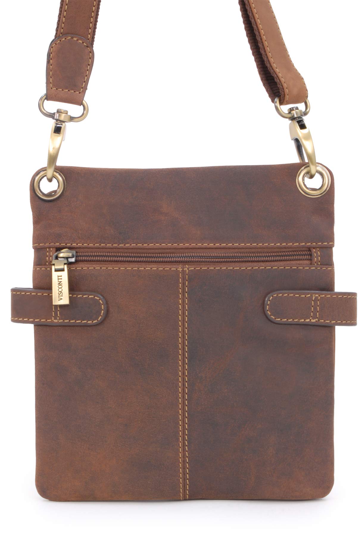 Visconti 18511 NEO sac bandoulière cuir tanne