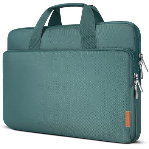 Domiso housse ordinateur 17,3 pouces verte imperméable