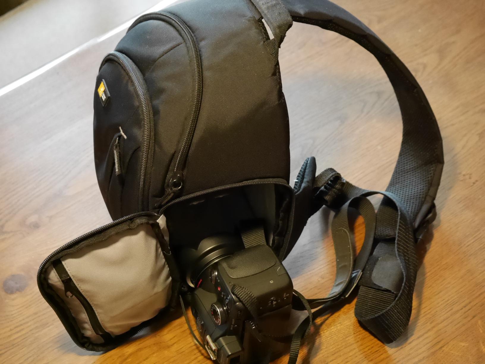 Case Logic TBC410K bandoulière photo reflex noir nylon