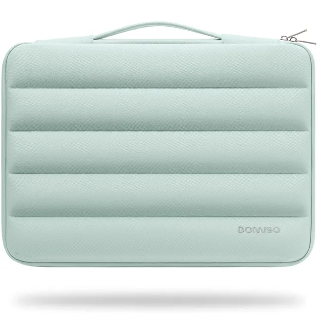 DOMISO Housse ordinateur portable 14 pouces menthe verte étanche