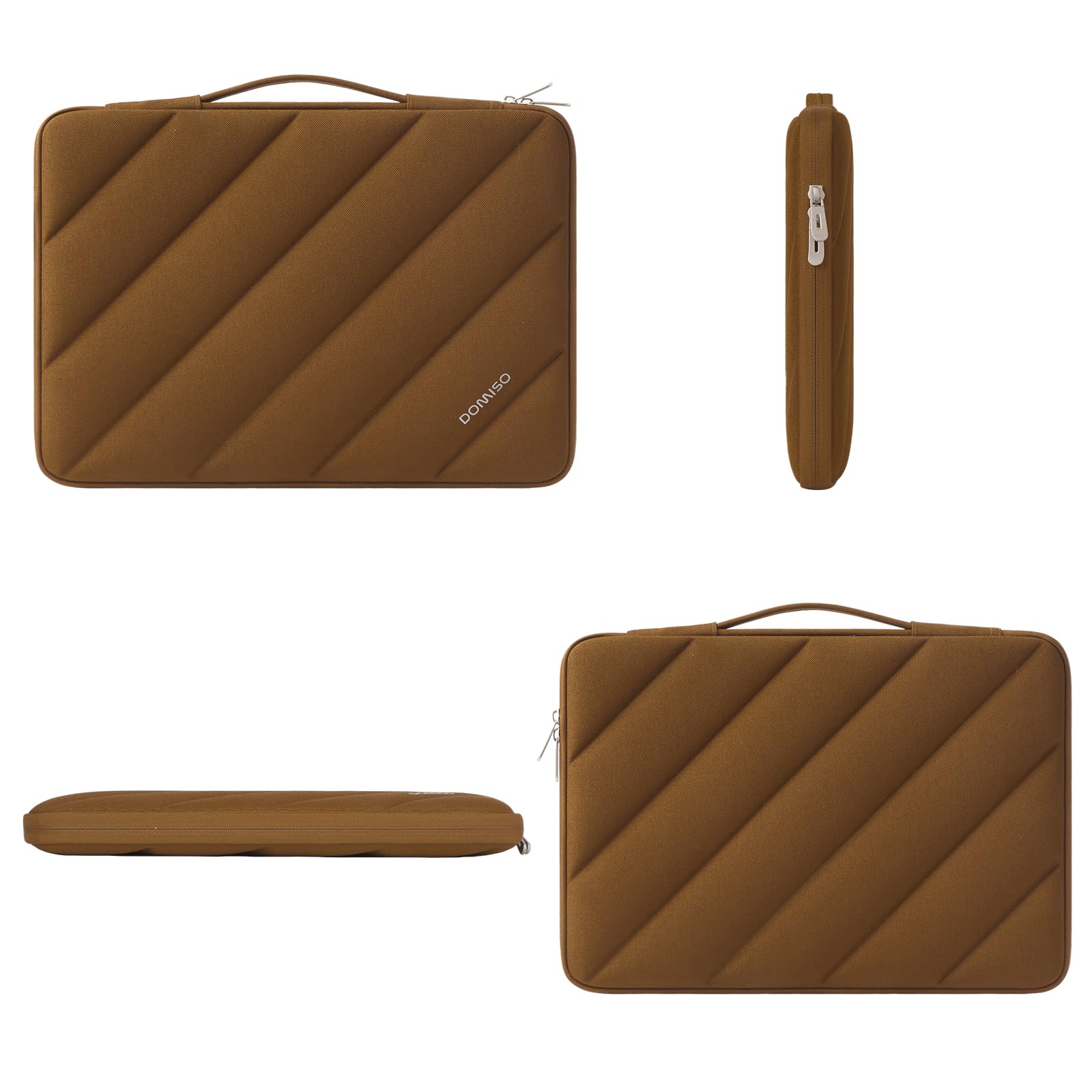 DOMISO 17,3 pouces housse PC portable caramel déperlante