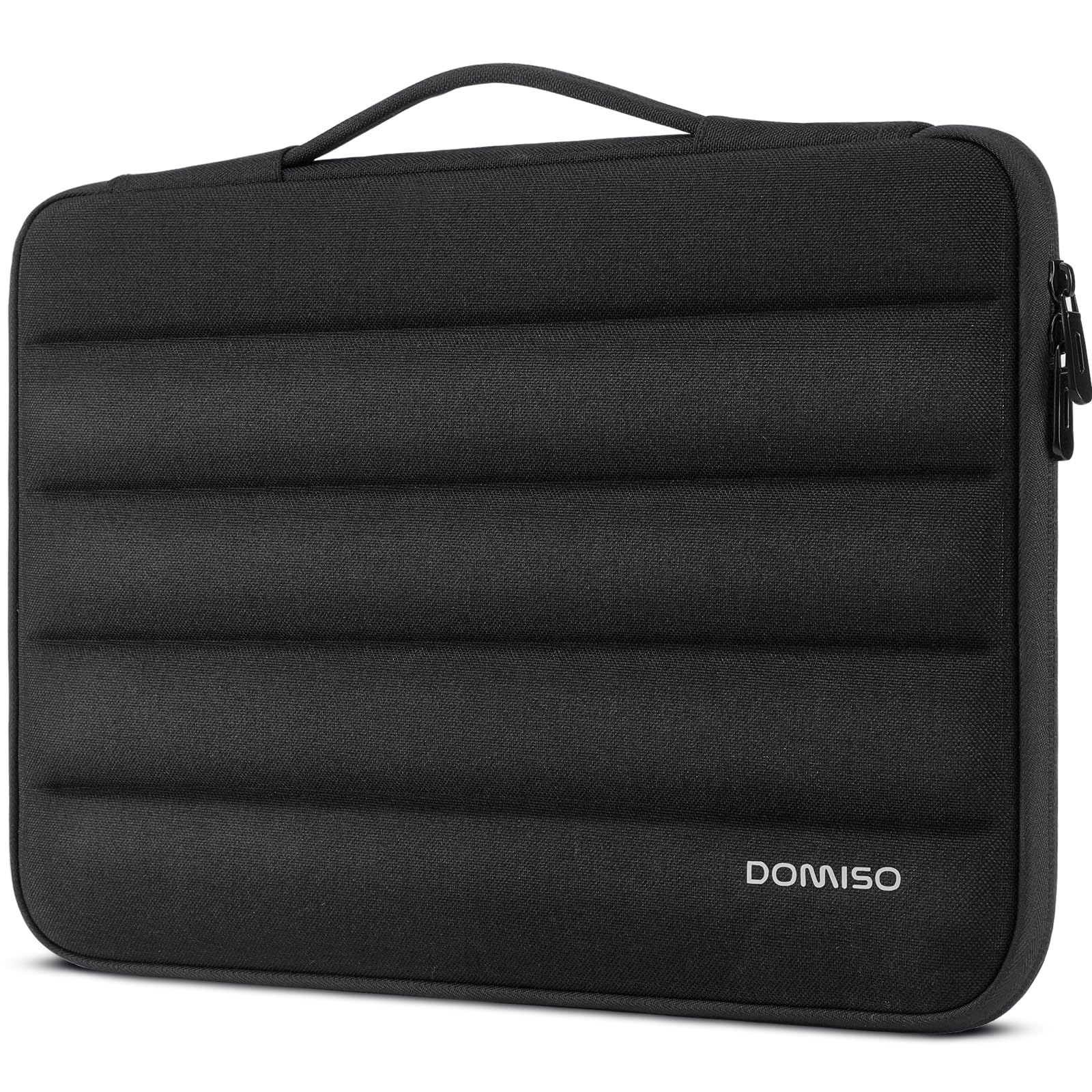 DOMISO Housse ordinateur portable 14 pouces noire antichoc