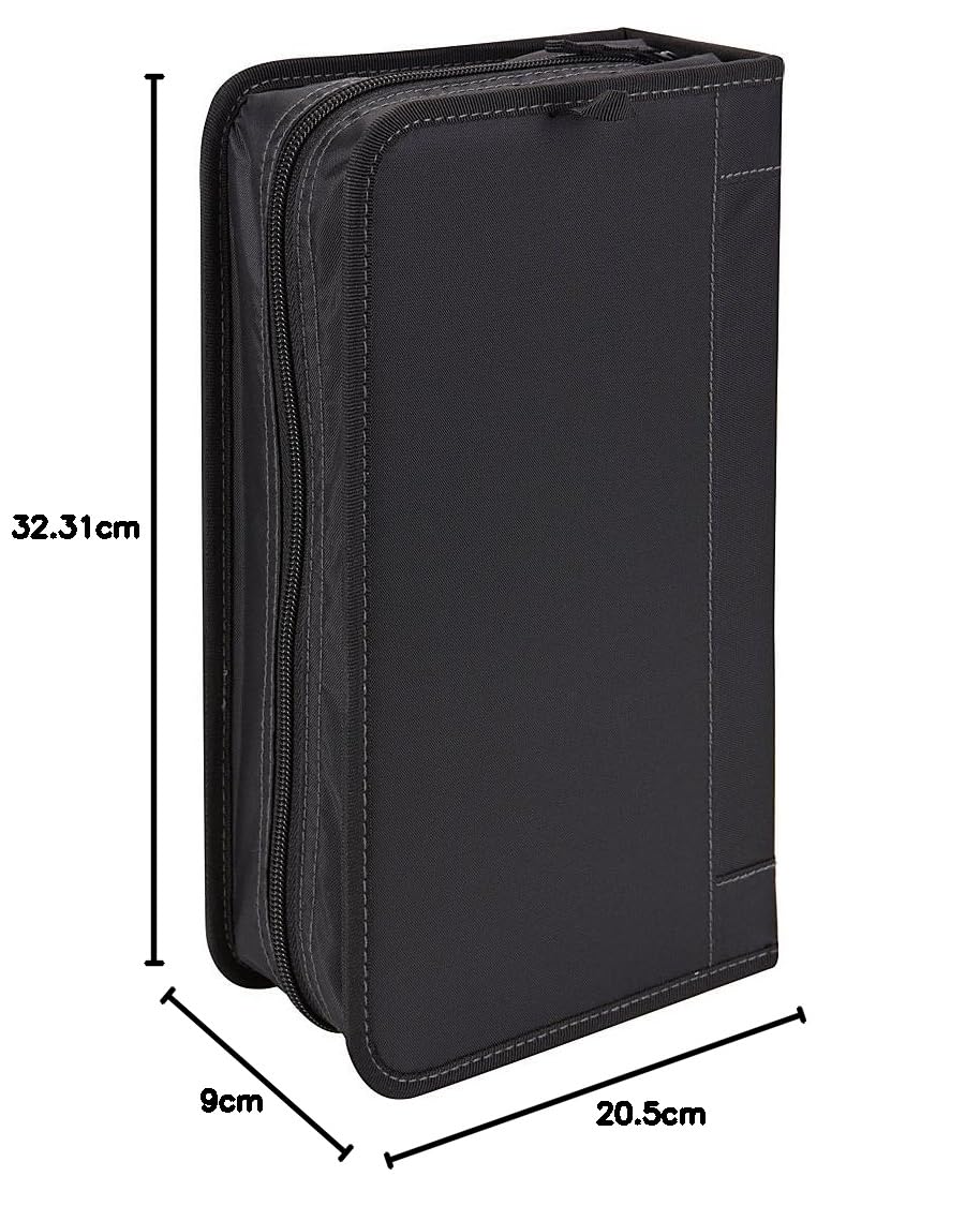 Case Logic CDW92 portefeuille cd 92 disques noir