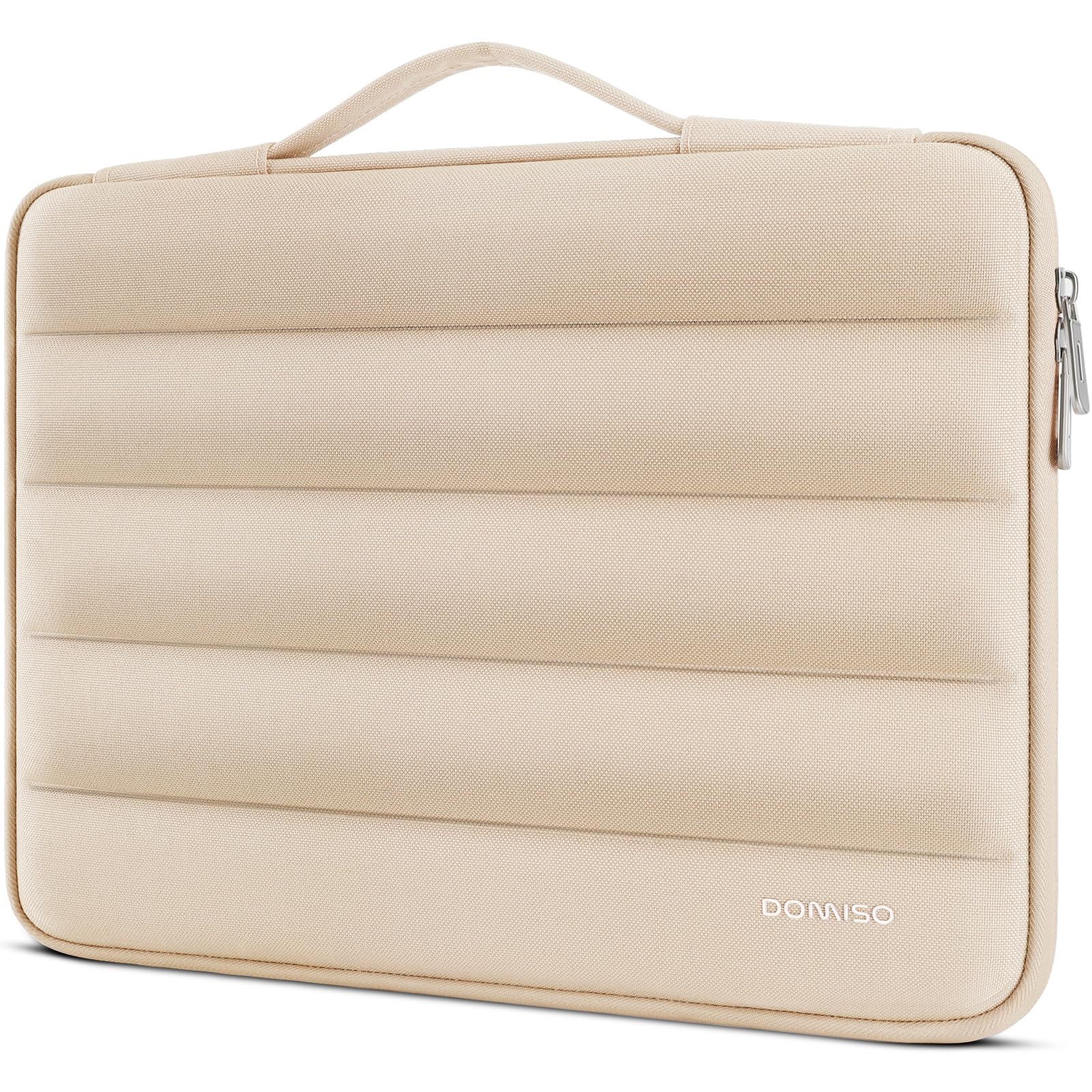 DOMISO Housse ordinateur portable 14 pouces beige étanche