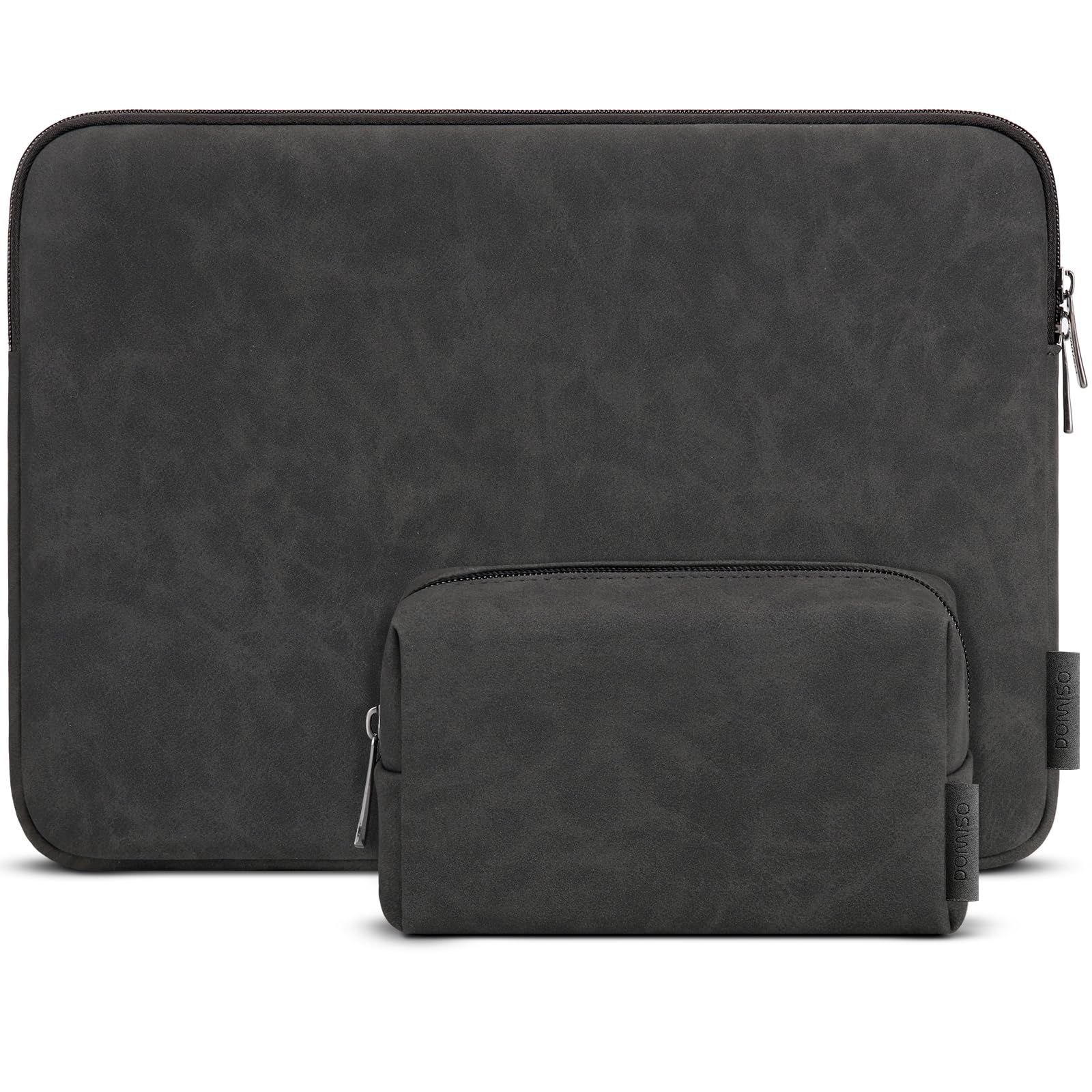 Domiso 14" housse 14" noir pochette accessoires