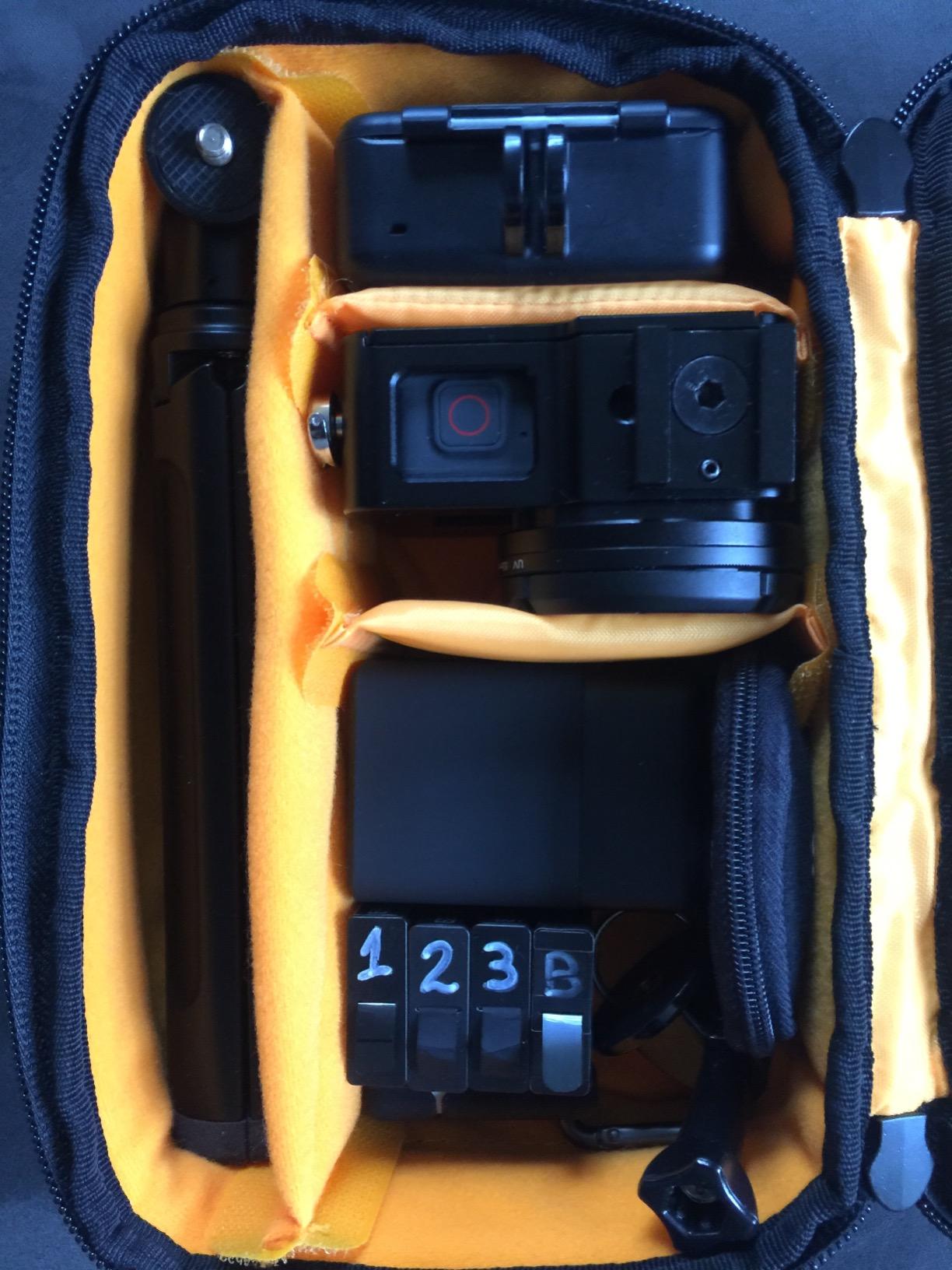 Case Logic SLRC-208 étui GoPro noir semi-rigide