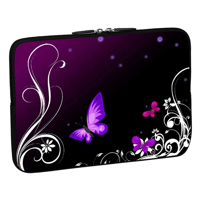 Pedea housse 17,3" Purple Butterfly néoprène