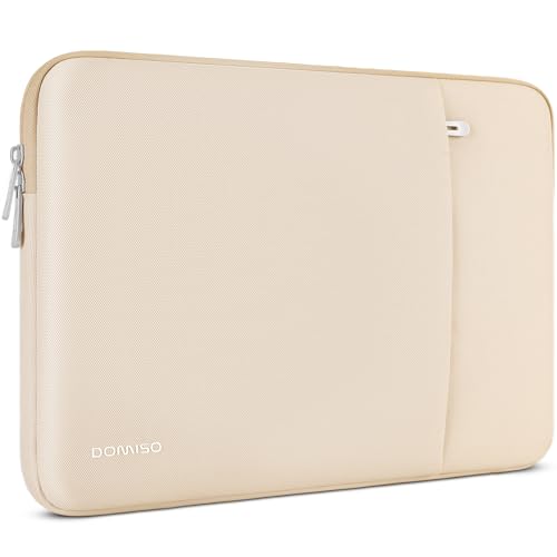 DOMISO 17,3" sacoche ordinateur portable beige étanche