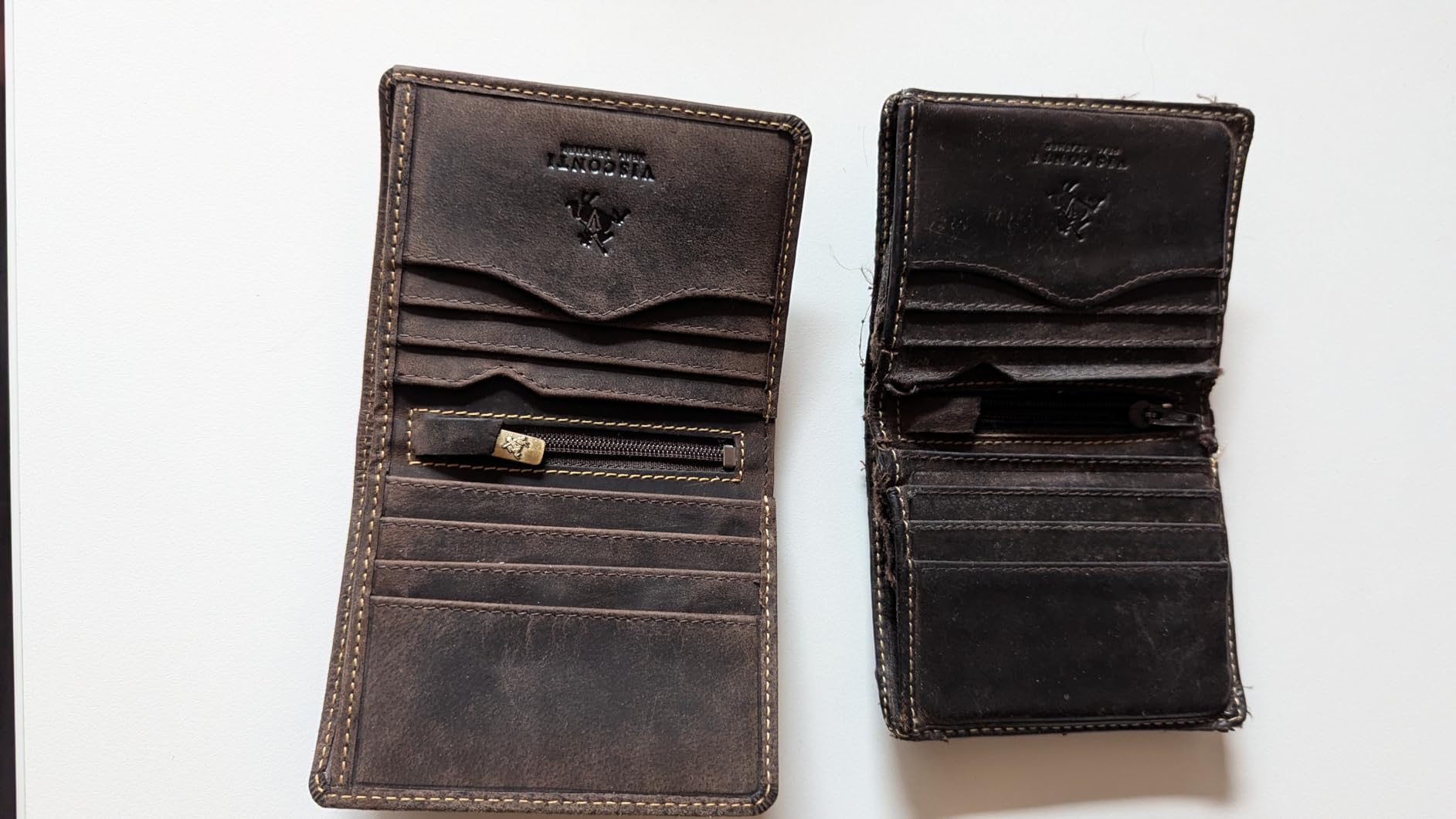 Visconti 705 Arrow portefeuille homme cuir Bleu RFID 6 cartes