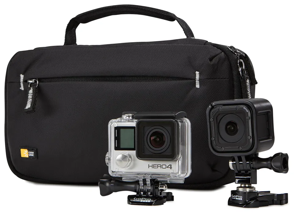 Case Logic TBC413 Étui Caméra GoPro Noir Nylon Rembourré