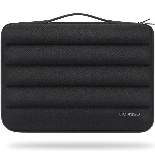 DOMISO Housse ordinateur portable 14 pouces noire antichoc