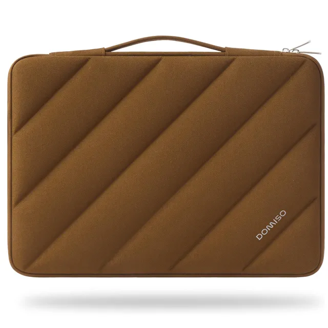 DOMISO 17,3 pouces housse PC portable caramel déperlante