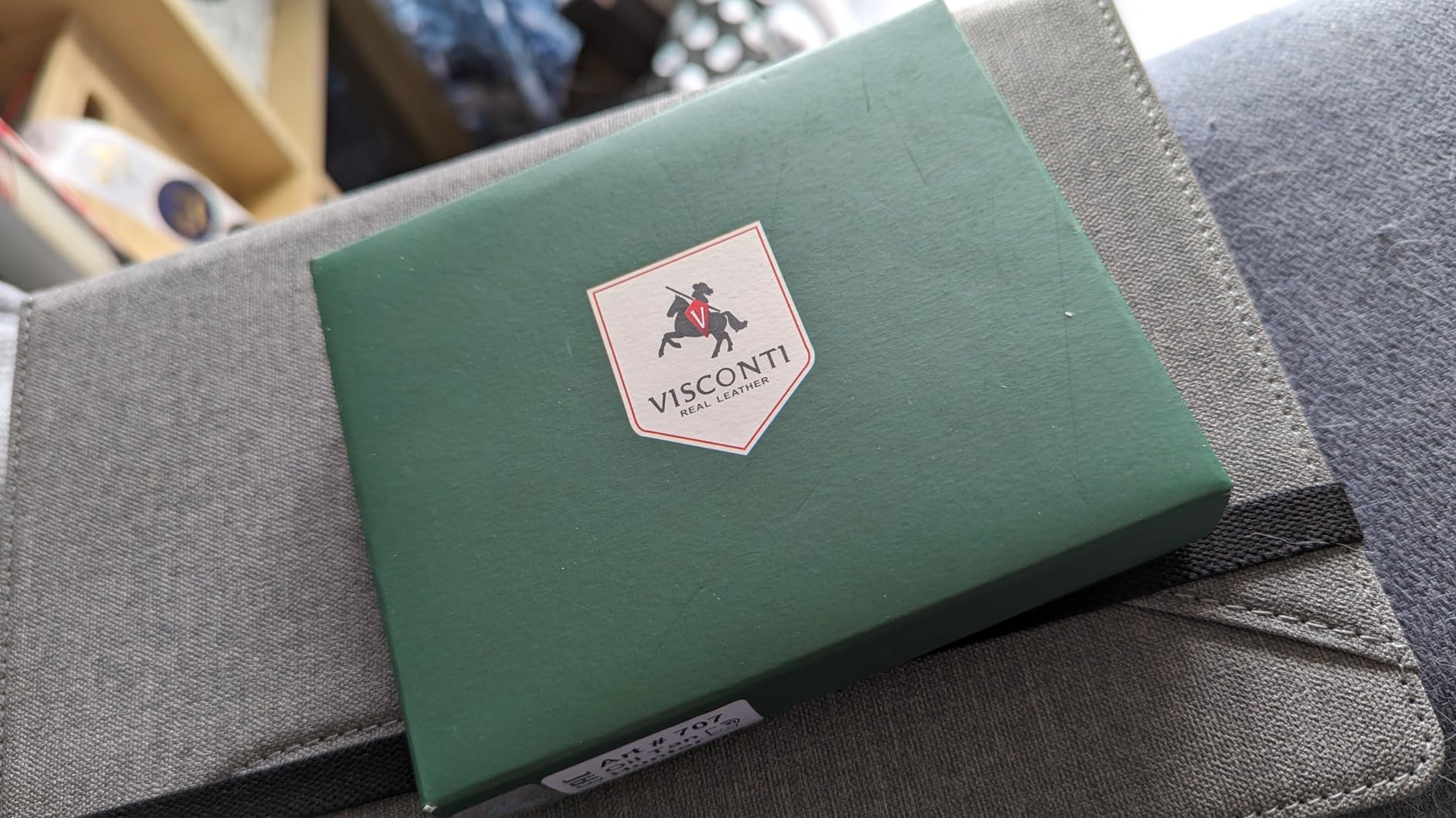 Visconti 707 Shield portefeuille homme cuir marron foncé RFID