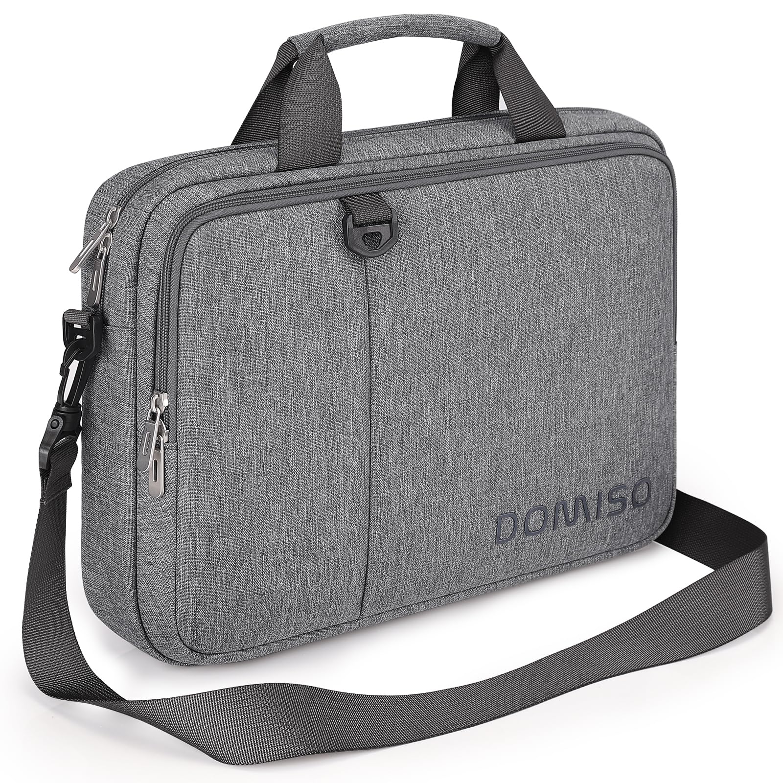 DOMISO 15,6 pouces sacoche PC portable gris imperméable