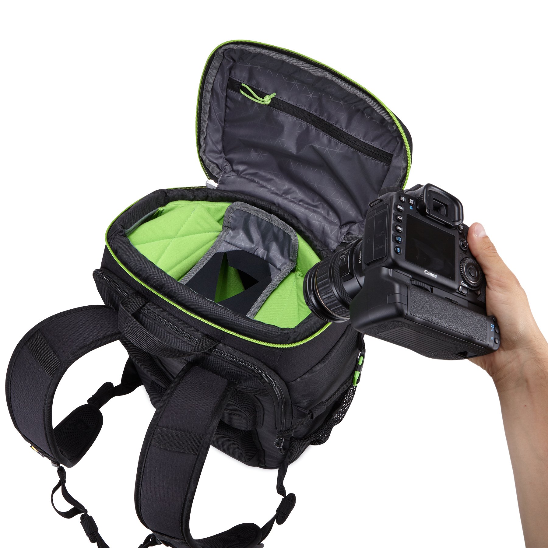 Case Logic Kontrast KDB101 sac à dos photo noir 15,2 pouces