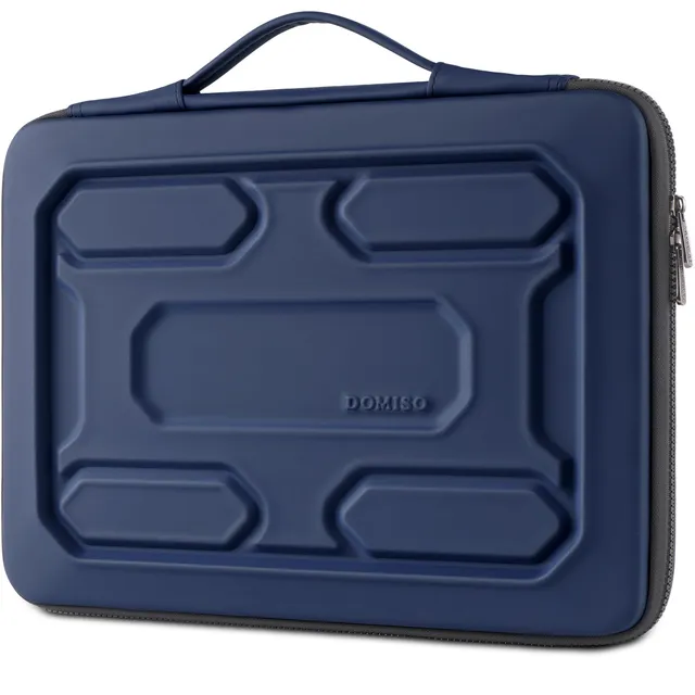 Domiso EVA housse PC 17,3 bleu foncé poignée