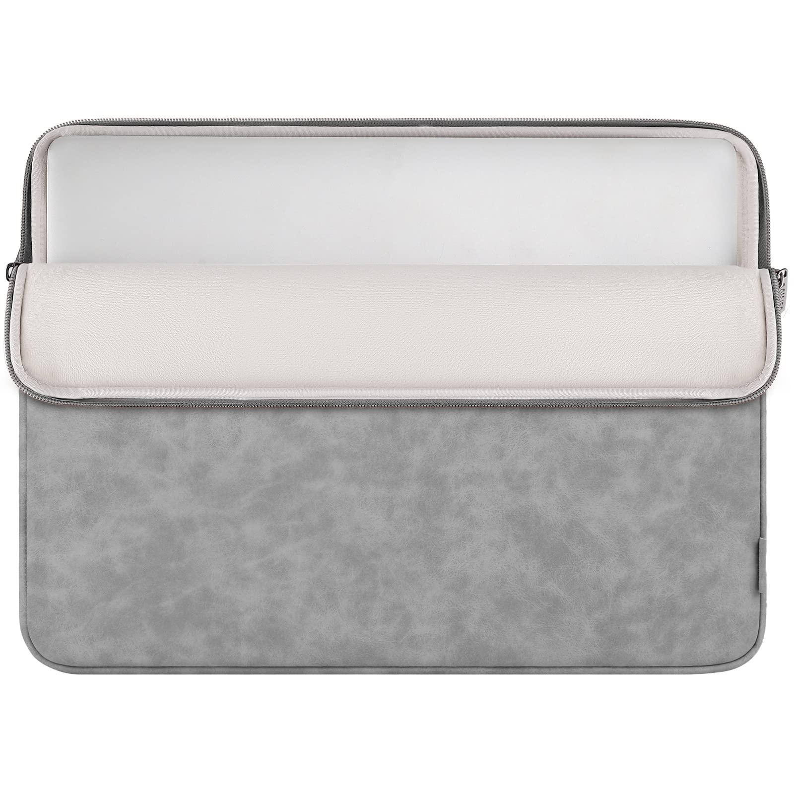 DOMISO 14 Pouces Housse Ordinateur Portable Gris Imperméable