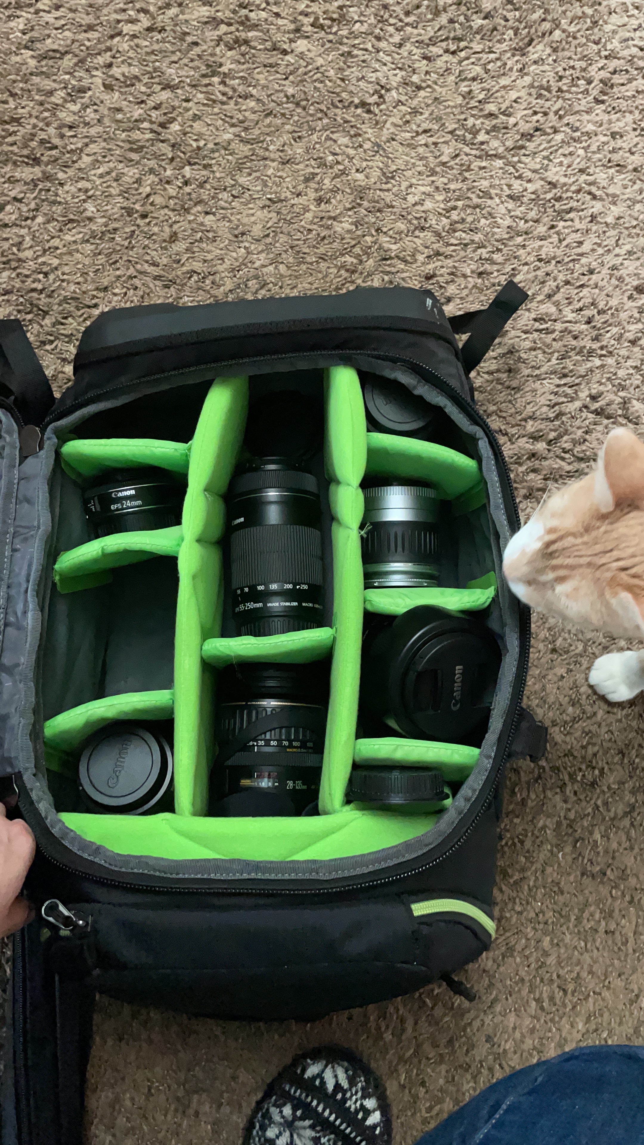 Case Logic Kontrast KDB101 sac à dos photo noir 15,2 pouces