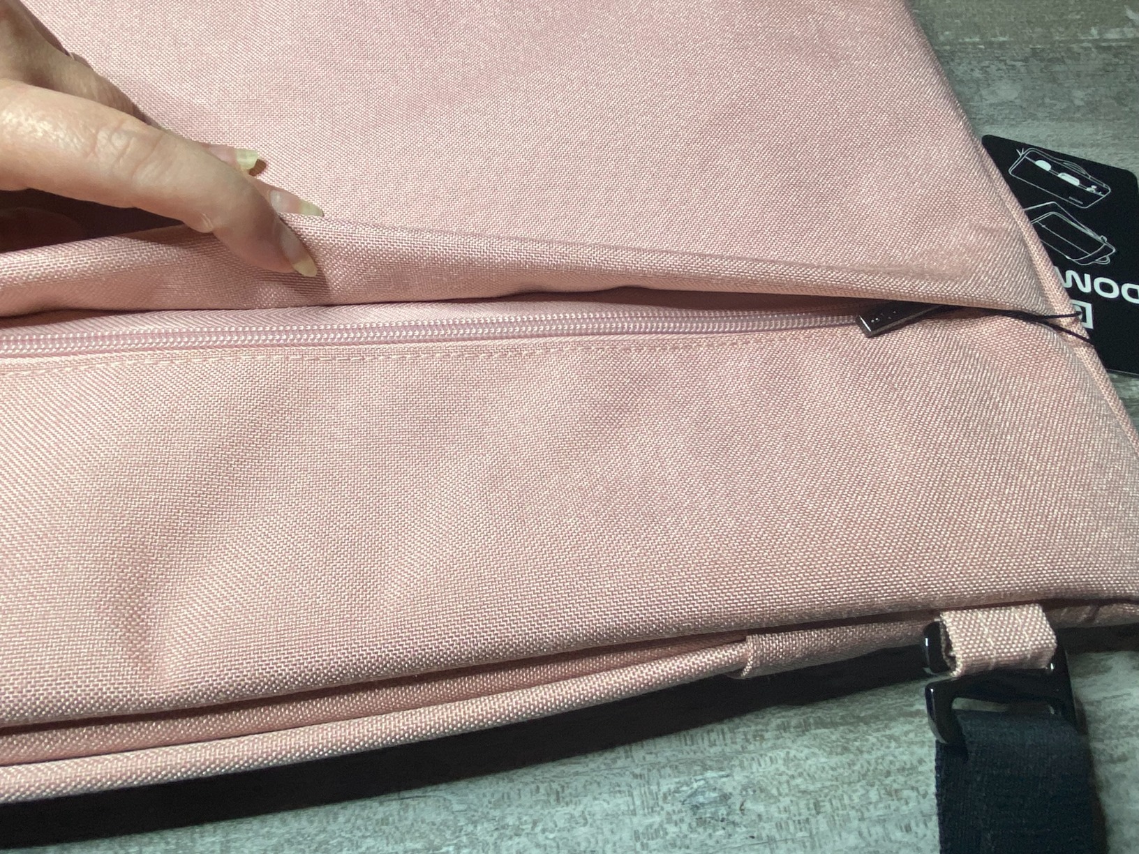 DOMISO 17,3" housse ordinateur portable rose imperméable