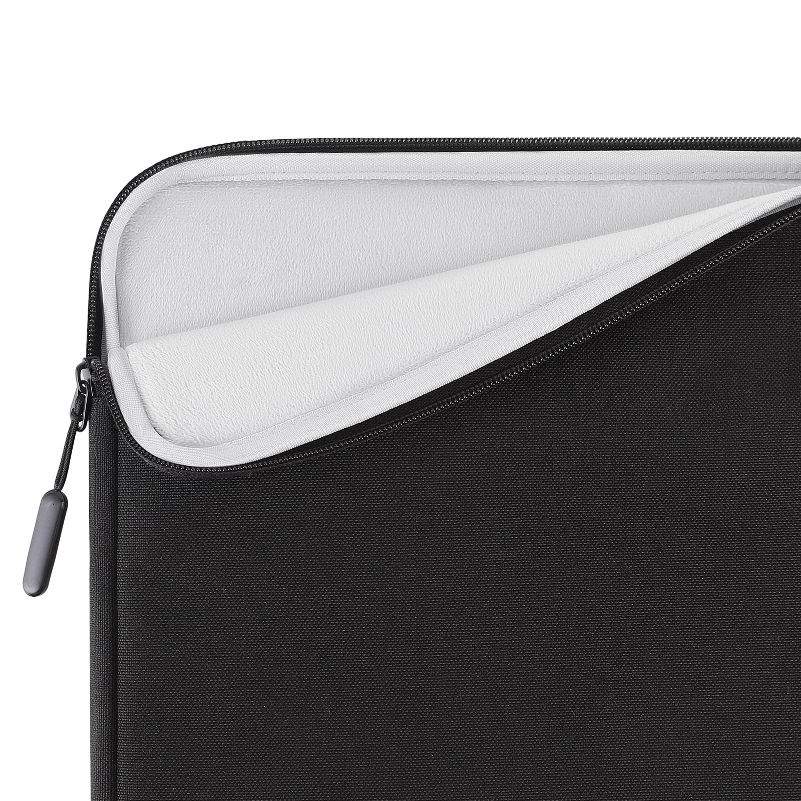 DOMISO 15,6 Pouces Housse Ordinateur Portable Noir Antichoc