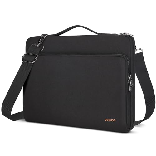 Domiso housse ordinateur 15,6 pouces noir poche