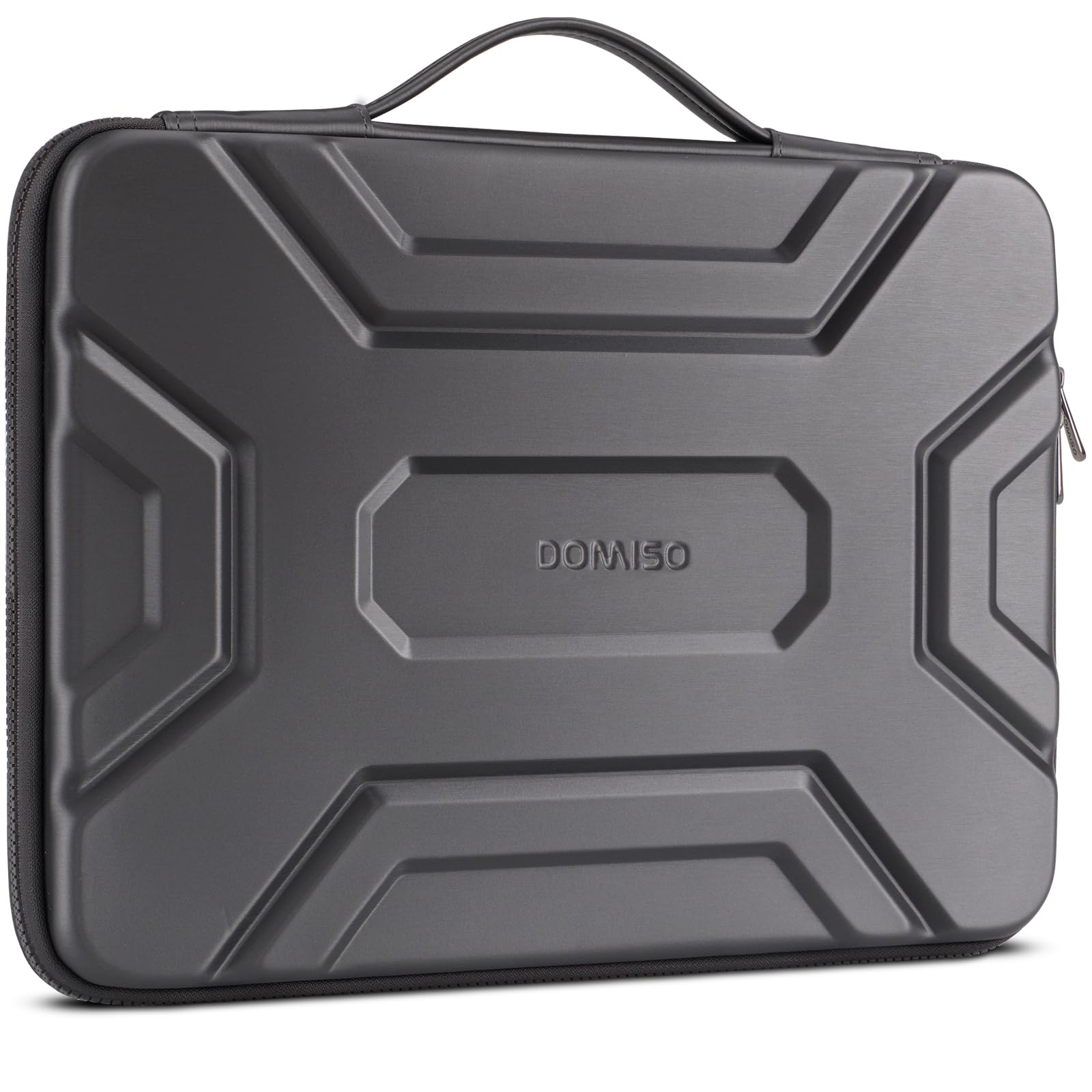 DOMISO EVA 15,6 pouces housse PC portable gris foncé rigide