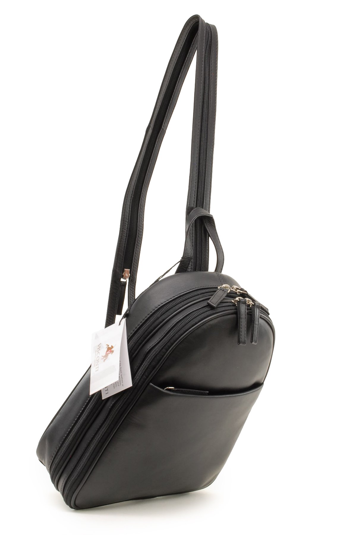 Visconti Angel 18052 sac à dos femme cuir noir iPad
