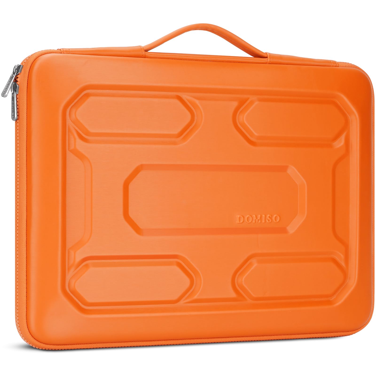 DOMISO Housse ordinateur portable 14 pouces orange antichoc