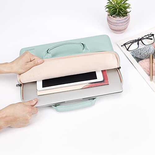 Domiso housse PC 17-17,3" menthe verte USB