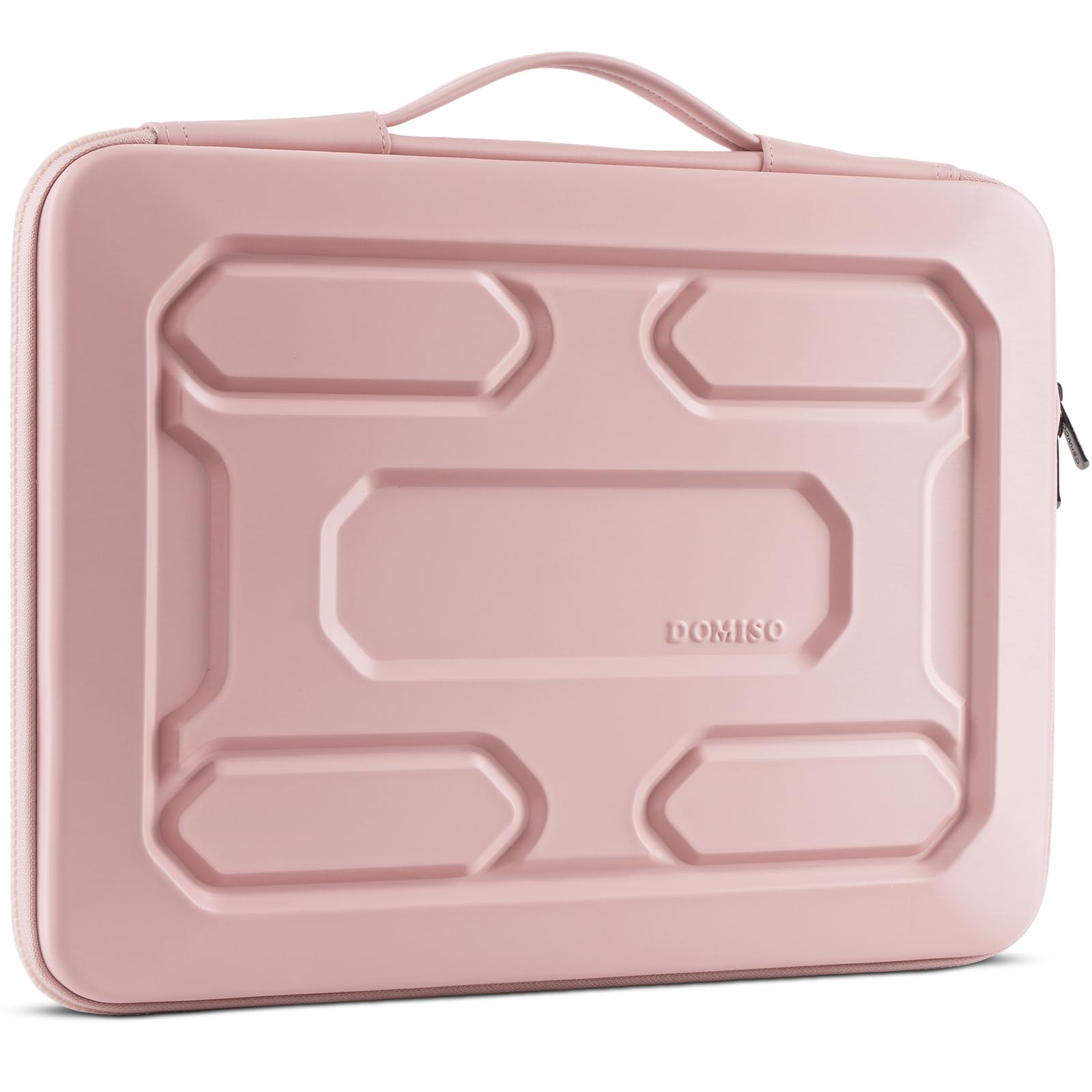 DOMISO Housse ordinateur portable 14 pouces rose antichoc