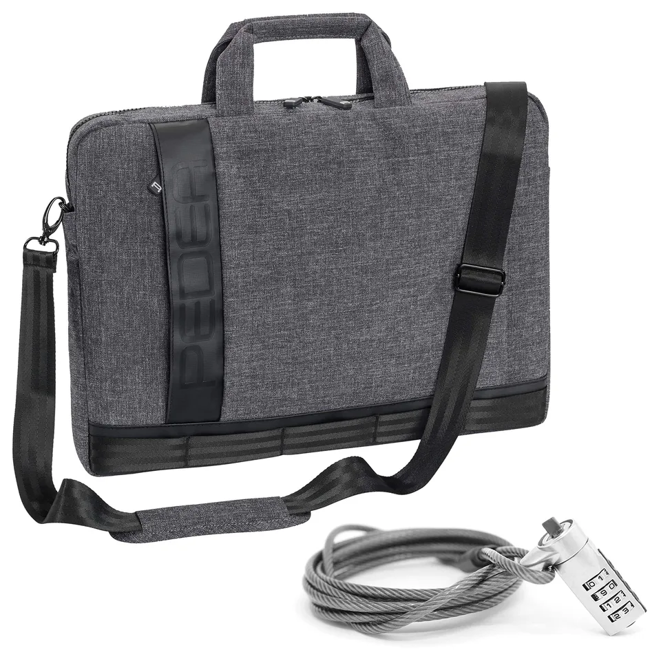 Pedea Fancy sacoche ordinateur 15,6 pouces gris