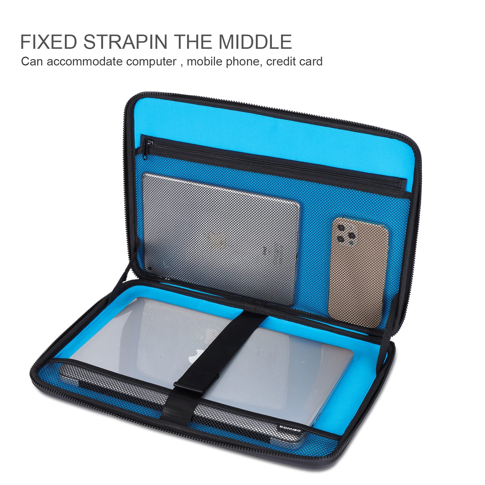 DOMISO 17 pouces housse PC portable EVA antichoc