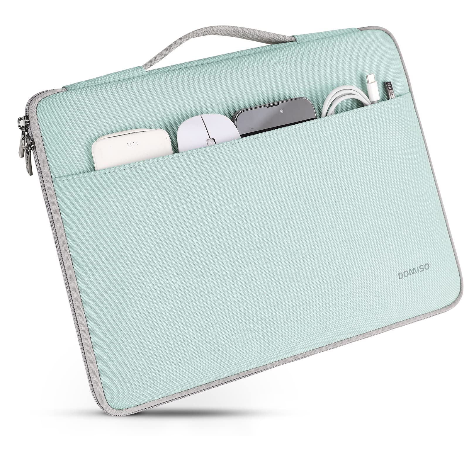 DOMISO housse 11 pouces toile menthe antichoc