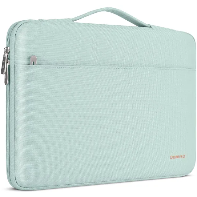 DOMISO 15,6 Pouces Housse Ordinateur Menthe Verte Imperméable