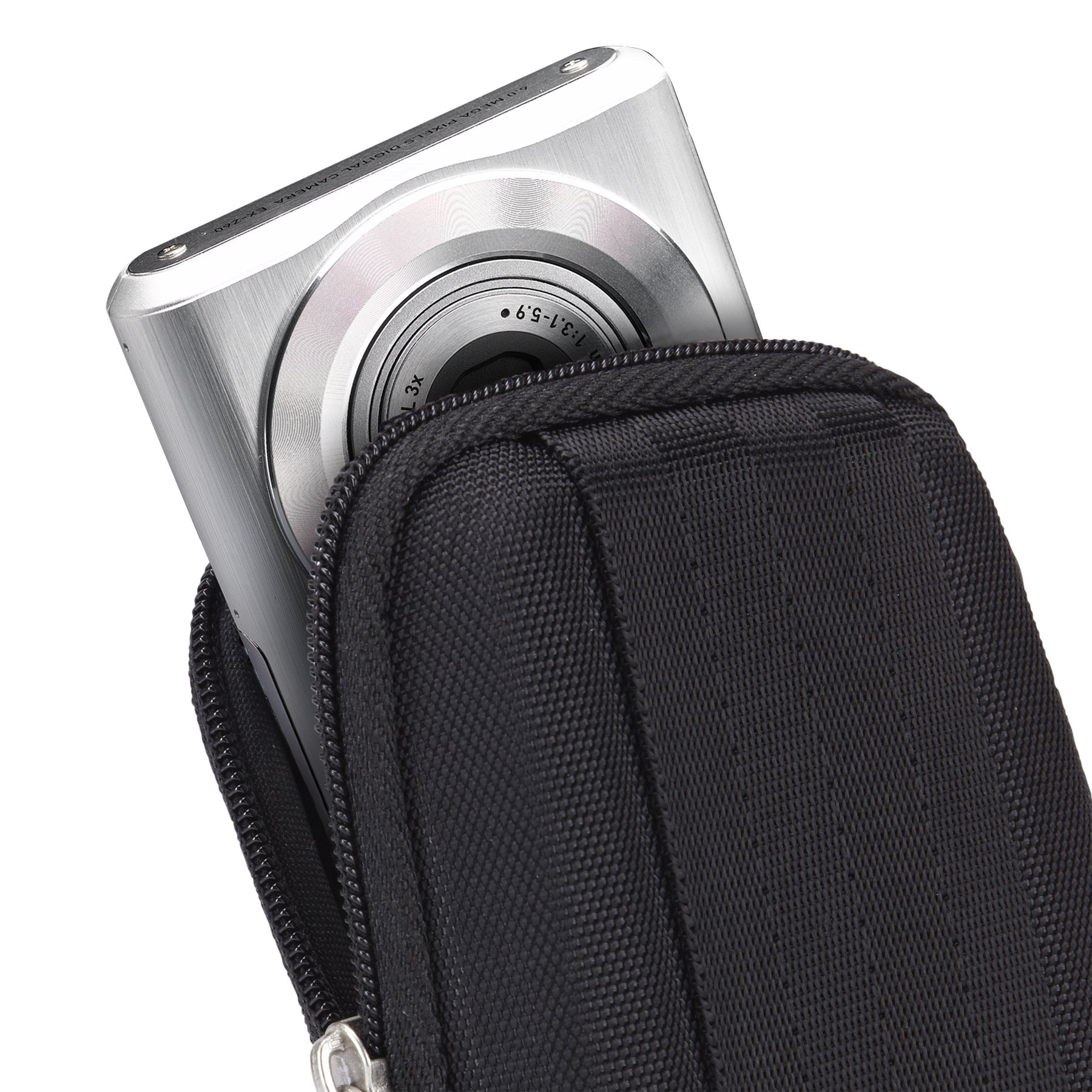 Case Logic QPB301K étui photo compact noir nylon