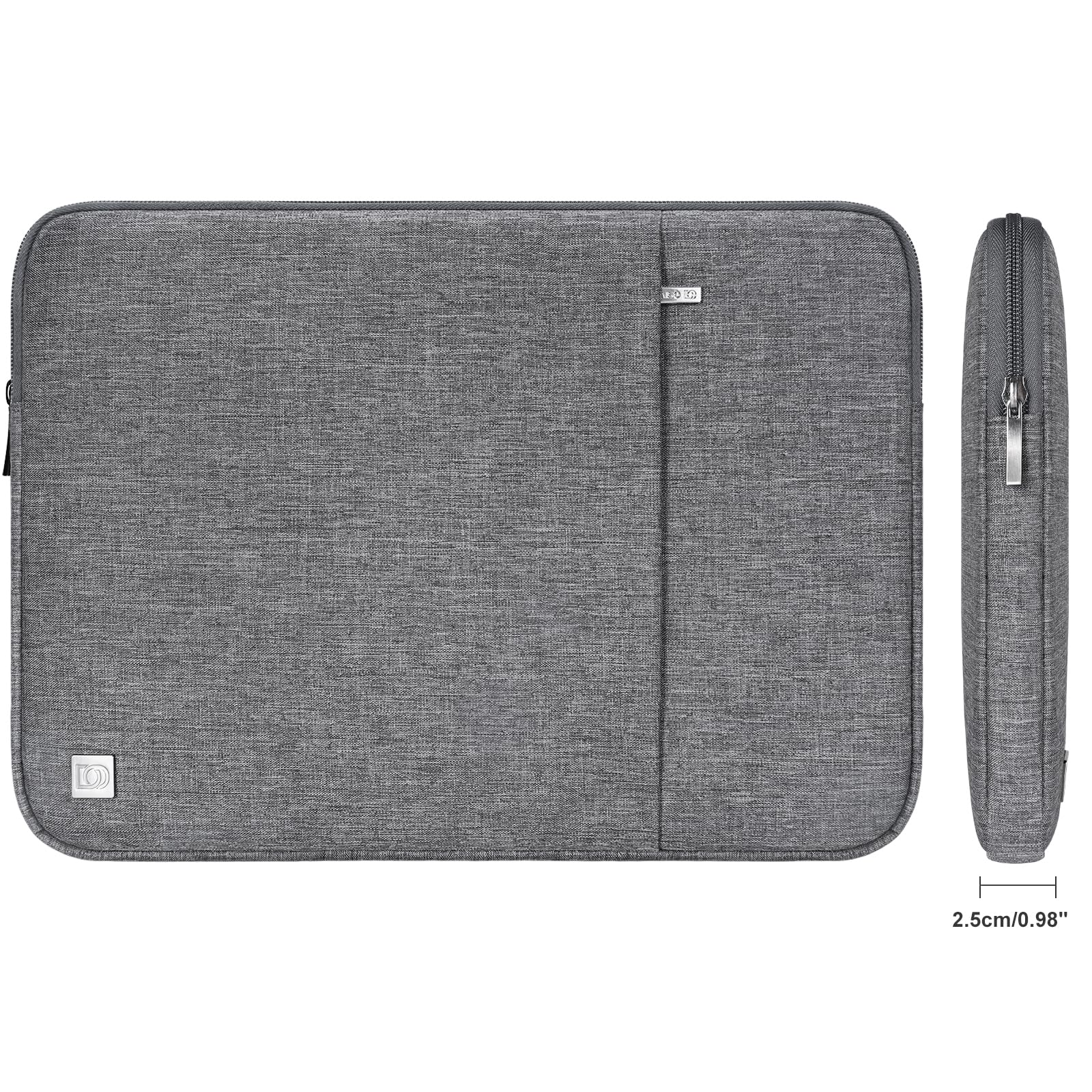 Domiso 17 pouces housse PC 17,3 gris imperméable