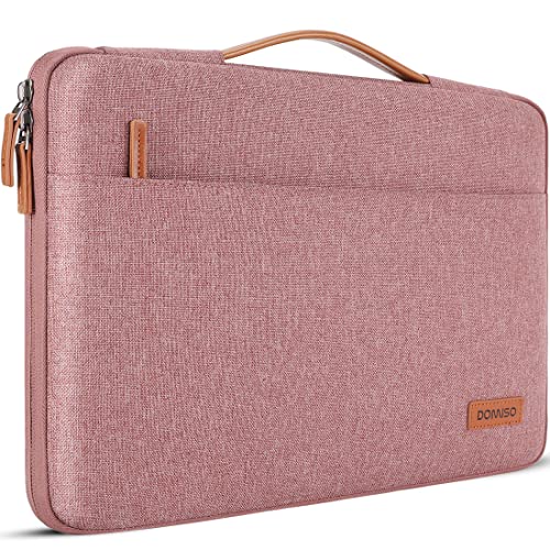 DOMISO housse ordinateur portable 15-15,6 pouces rouge imperméable