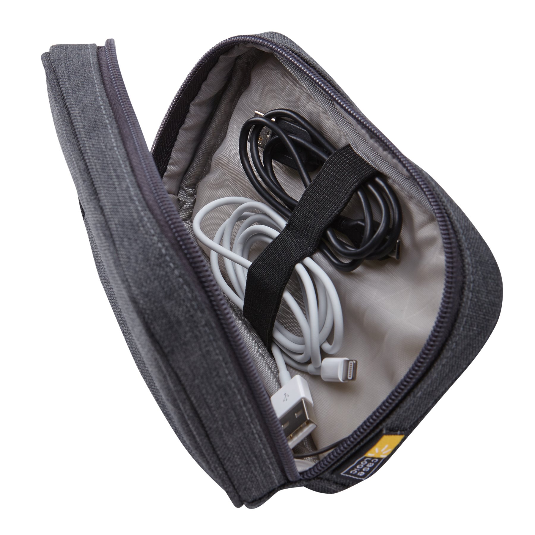Case Logic étui accessoires nylon moyen gris organiseur