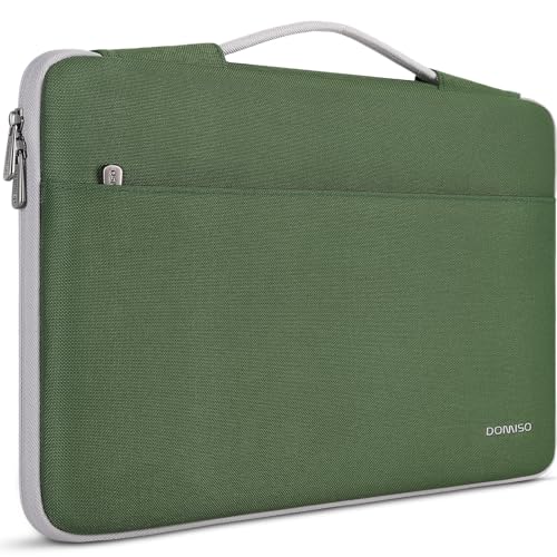 DOMISO 15,6" housse ordinateur vert avocat 5 couches
