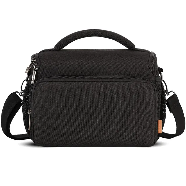 Domiso sac appareil photo reflex noir compact