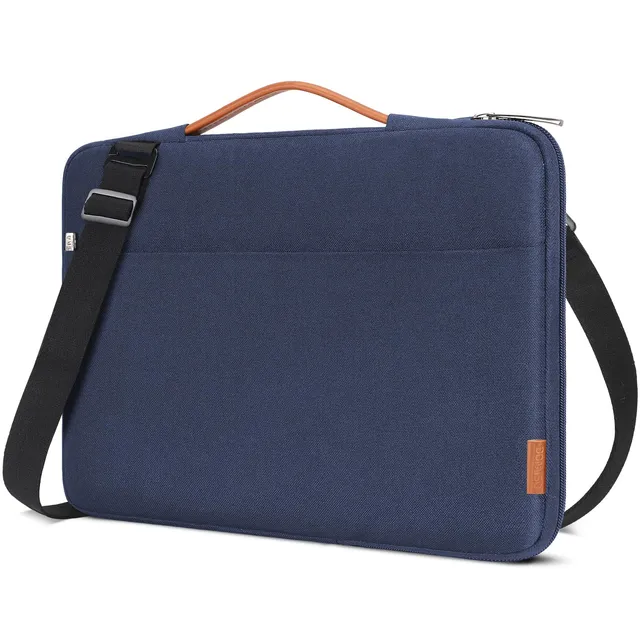 DOMISO housse 14 pouces ordinateur portable bleu foncé antichoc