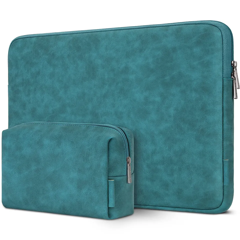 DOMISO 14 pouces housse ordinateur portable turquoise étanche